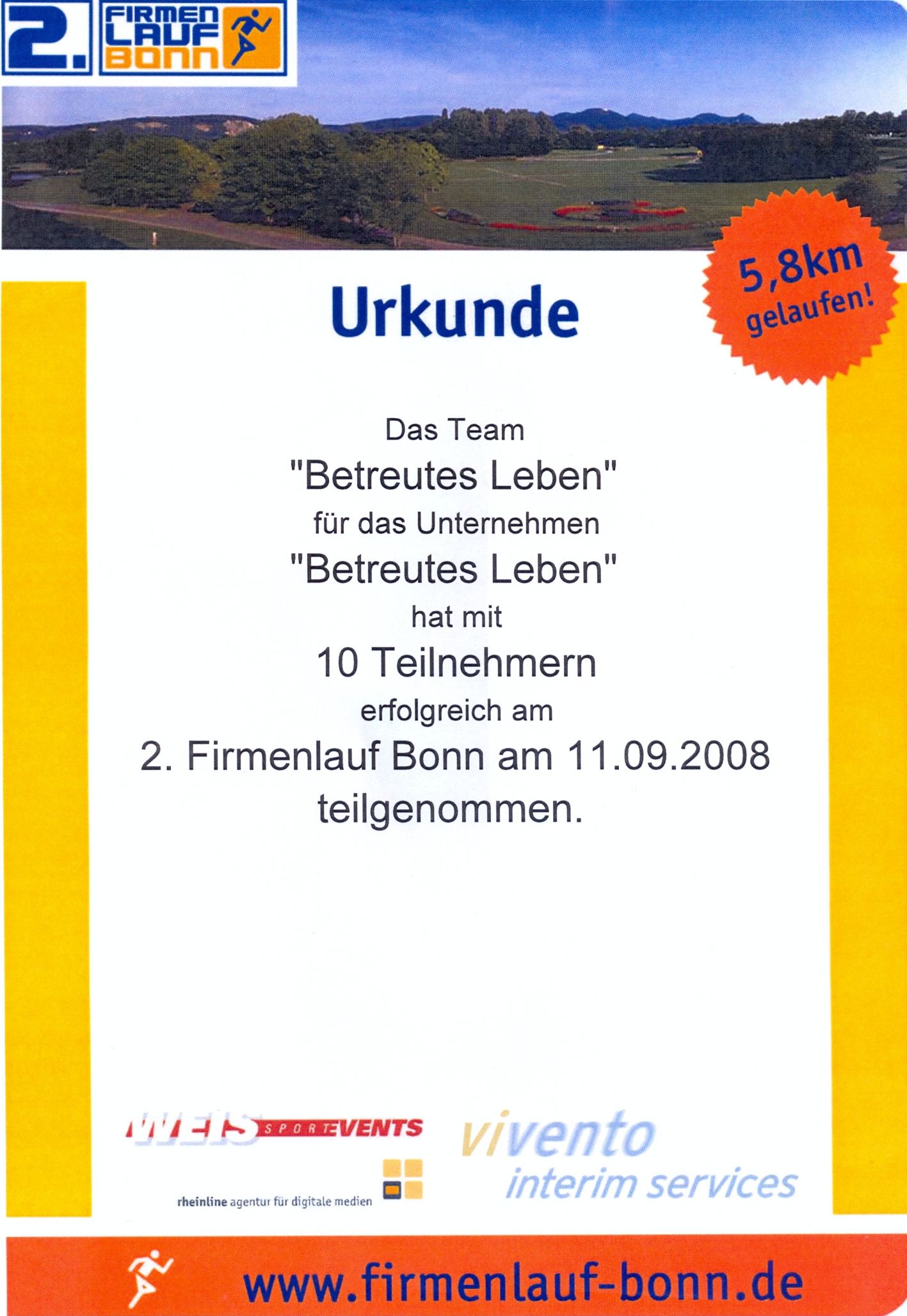 UrkundeFirmenlauf2008